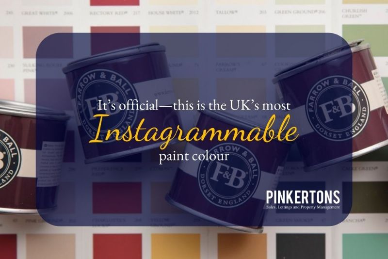 It’s official—this is the UK’s most Instagrammable paint colour